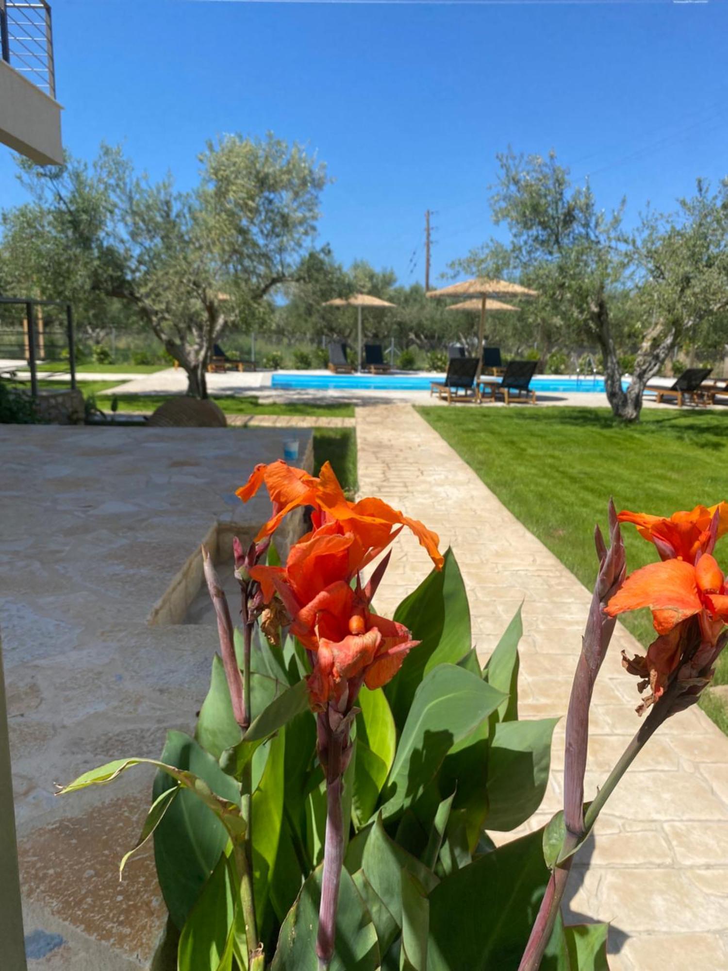 Three Charites Resort Gialova Exteriör bild